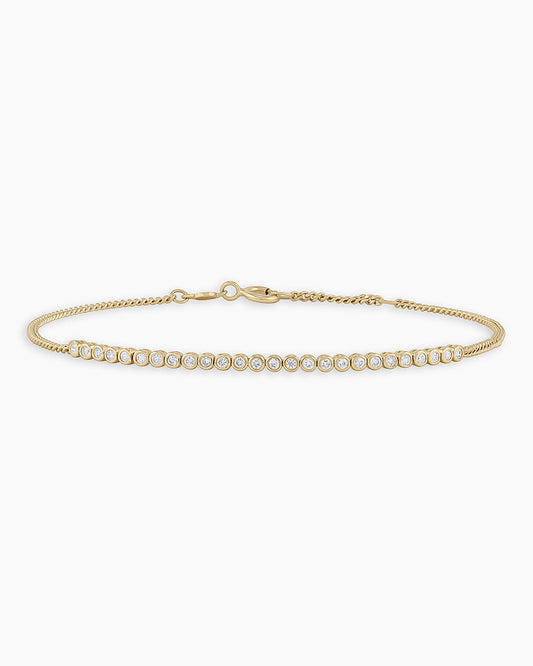 Classic Diamond Row Bracelet